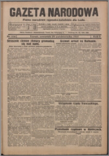 Gazeta Narodowa : pismo chrzescijańsko-narodowe dla Ludu 1925.10.29, R. 3, nr 104