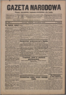 Gazeta Narodowa : pismo chrzescijańsko-narodowe dla Ludu 1925.12.01, R. 3, nr 118