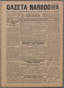 Gazeta Narodowa : pismo narodowe rzymsko-katolickie dla Ludu, poświęcone sprawom wsi polskiej 1927.02.03, R. 5, nr 15