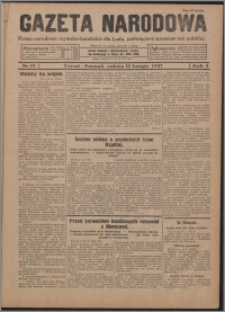 Gazeta Narodowa : pismo narodowe rzymsko-katolickie dla Ludu, poświęcone sprawom wsi polskiej 1927.02.12, R. 5, nr 19 + dod.