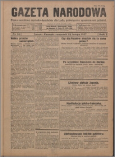 Gazeta Narodowa : pismo narodowe rzymsko-katolickie dla Ludu, poświęcone sprawom wsi polskiej 1927.02.24, R. 5, nr 24