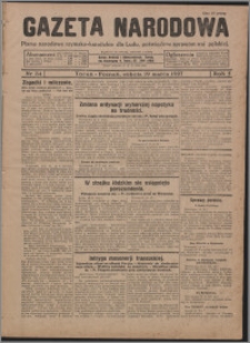 Gazeta Narodowa : pismo narodowe rzymsko-katolickie dla Ludu, poświęcone sprawom wsi polskiej 1927.03.19, R. 5, nr 34 + dod.