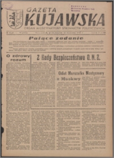 Gazeta Kujawska : organ międzypartyjnych stronnictw politycznych 1947.01.13, R. 2, nr 9 (307)