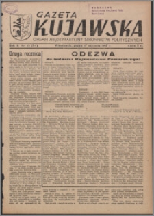 Gazeta Kujawska : organ międzypartyjnych stronnictw politycznych 1947.01.17, R. 2, nr 13 (311)