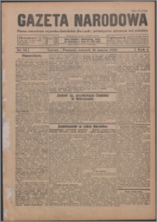 Gazeta Narodowa : pismo narodowe rzymsko-katolickie dla Ludu, poświęcone sprawom wsi polskiej 1926.03.16, R. 4, nr 32