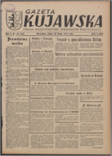 Gazeta Kujawska : organ międzypartyjnych stronnictw politycznych 1947.02.28, R. 2, nr 49 (348)