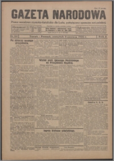 Gazeta Narodowa : pismo narodowe rzymsko-katolickie dla Ludu, poświęcone sprawom wsi polskiej 1926.06.03, R. 4, nr 65 + dod. nr 22