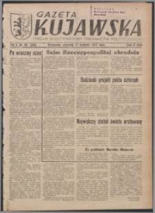 Gazeta Kujawska : organ międzypartyjnych stronnictw politycznych 1947.04.17, R. 2, nr 89 (388)