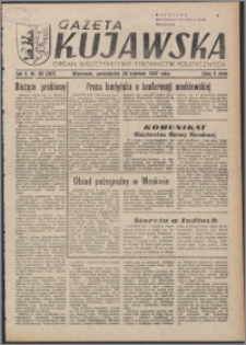 Gazeta Kujawska : organ międzypartyjnych stronnictw politycznych 1947.04.28, R. 2, nr 98 (397)