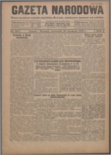 Gazeta Narodowa : pismo narodowe rzymsko-katolickie dla Ludu, poświęcone sprawom wsi polskiej 1926.08.26, R. 4, nr 101