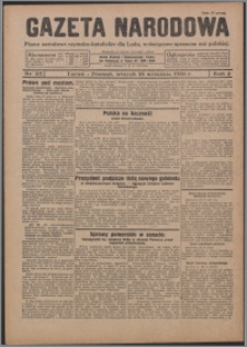 Gazeta Narodowa : pismo narodowe rzymsko-katolickie dla Ludu, poświęcone sprawom wsi polskiej 1926.09.28, R. 4, nr 115