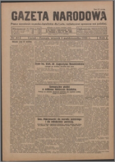 Gazeta Narodowa : pismo narodowe rzymsko-katolickie dla Ludu, poświęcone sprawom wsi polskiej 1926.10.05, R. 4, nr 118