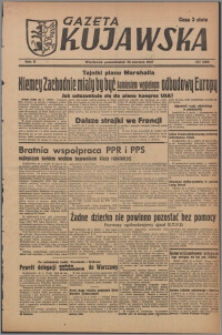 Gazeta Kujawska : organ międzypartyjnych stronnictw politycznych 1947.06.23, R. 2, nr 151 (450)