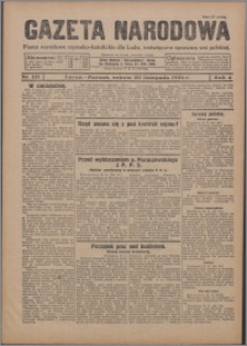 Gazeta Narodowa : pismo narodowe rzymsko-katolickie dla Ludu, poświęcone sprawom wsi polskiej 1926.11.20, R. 4, nr 137