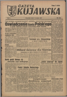 Gazeta Kujawska : organ międzypartyjnych stronnictw politycznych 1947.09.03, R. 2, nr 223 (522)