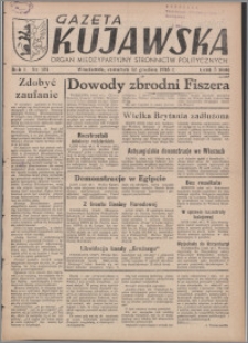 Gazeta Kujawska : organ międzypartyjnych stronnictw politycznych 1946.12.12, R. 1, nr 284