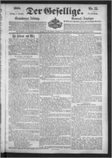 Der Gesellige : Graudenzer Zeitung 1900.02.09, Jg. 74, No. 33