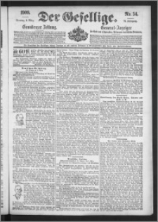 Der Gesellige : Graudenzer Zeitung 1900.03.06, Jg. 74, No. 54