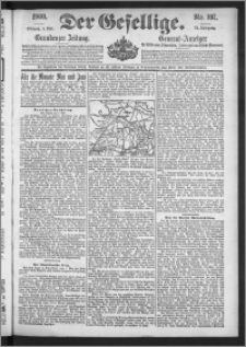 Der Gesellige : Graudenzer Zeitung 1900.05.09, Jg. 74, No. 107