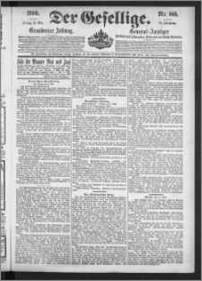 Der Gesellige : Graudenzer Zeitung 1900.05.11, Jg. 74, No. 109