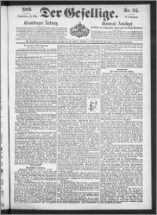 Der Gesellige : Graudenzer Zeitung 1900.05.17, Jg. 74, No. 114
