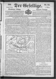 Der Gesellige : Graudenzer Zeitung 1900.05.29, Jg. 74, No. 123
