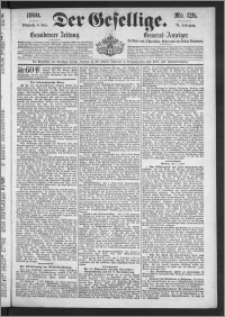 Der Gesellige : Graudenzer Zeitung 1900.06.06, Jg. 74, No. 129