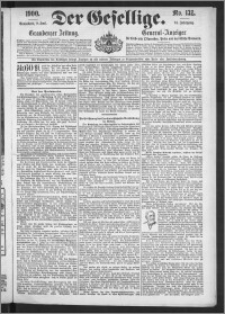 Der Gesellige : Graudenzer Zeitung 1900.06.09, Jg. 74, No. 132
