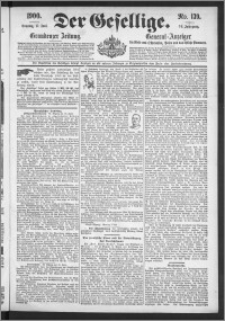 Der Gesellige : Graudenzer Zeitung 1900.06.17, Jg. 74, No. 139