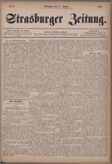 Strasburger Zeitung 08.01.1879, nr 6