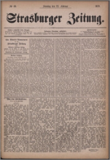 Strasburger Zeitung 23.02.1879, nr 46