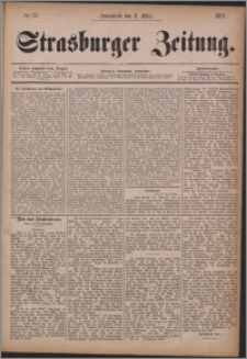 Strasburger Zeitung 08.03.1879, nr 57