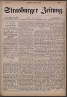 Strasburger Zeitung 26.03.1879, nr 72