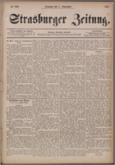 Strasburger Zeitung 07.09.1879, nr 209