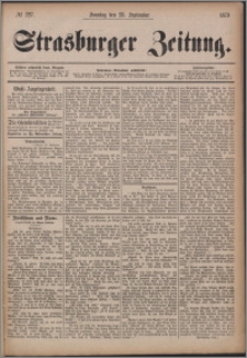 Strasburger Zeitung 28.09.1879, nr 227