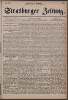 Strasburger Zeitung 21.11.1879, nr 273