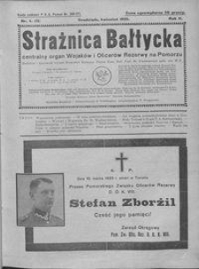 Strażnica Bałtycka 1925, R. 2, nr 4