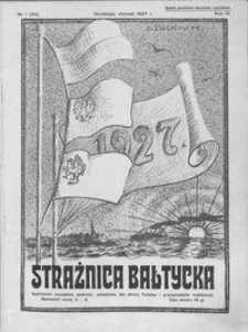 Strażnica Bałtycka 1927, R. 4, nr 1