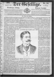 Der Gesellige : Graudenzer Zeitung 1900.07.04, Jg. 74, No. 153