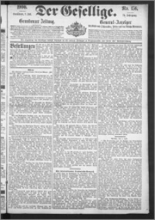 Der Gesellige : Graudenzer Zeitung 1900.07.07, Jg. 74, No. 156