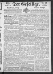 Der Gesellige : Graudenzer Zeitung 1900.07.11, Jg. 75, No. 159
