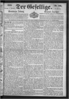 Der Gesellige : Graudenzer Zeitung 1900.09.04, Jg. 75, No. 206