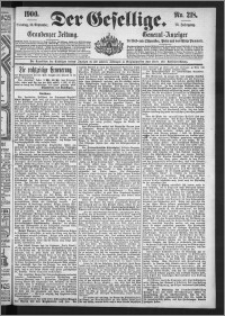 Der Gesellige : Graudenzer Zeitung 1900.09.18, Jg. 75, No. 218