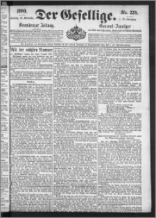Der Gesellige : Graudenzer Zeitung 1900.09.30, Jg. 75, No. 229