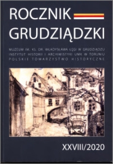 Rocznik Grudziądzki T. 28