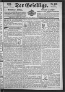 Der Gesellige : Graudenzer Zeitung 1900.11.21, Jg. 75, No. 273
