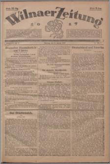 Wilnaer Zeitung 1917.01.08, no. 7