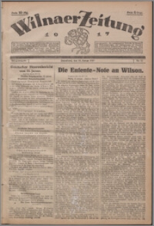 Wilnaer Zeitung 1917.01.13, no. 12