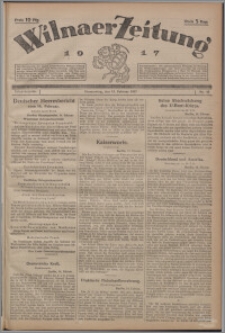 Wilnaer Zeitung 1917.02.15, no. 45