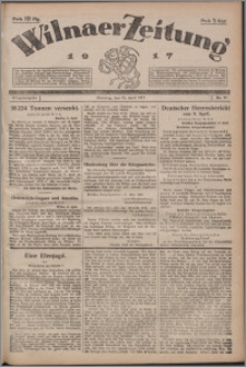 Wilnaer Zeitung 1917.04.10, no. 97
